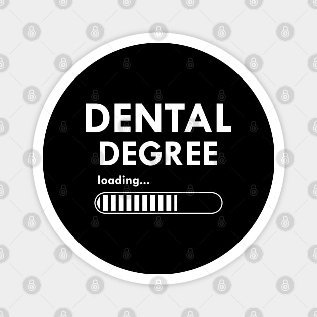 Dental Degree Loading Magnet by KC Happy Shop